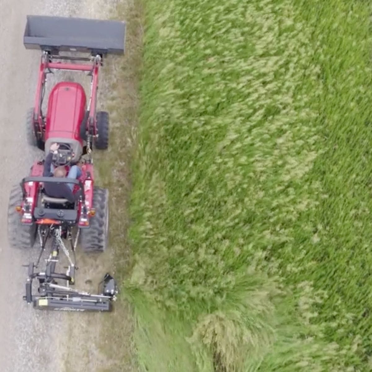 3 Point Sickle Bar Mower — Ignite Attachments - Actual Top View