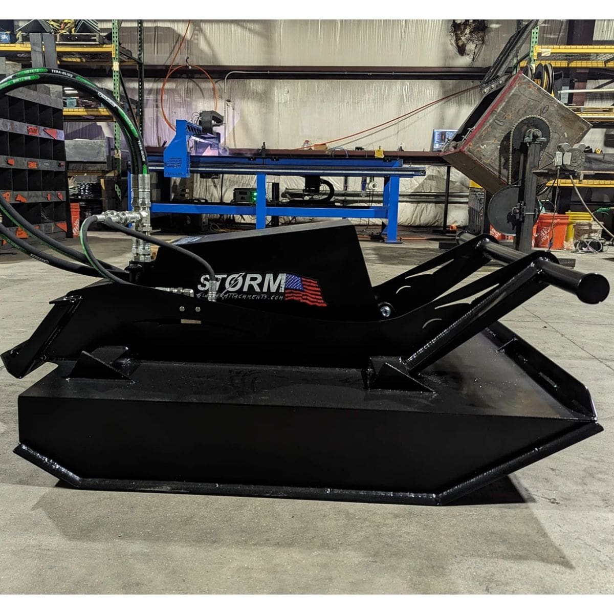 48" STORM MINI BRUSH CUTTER Side View