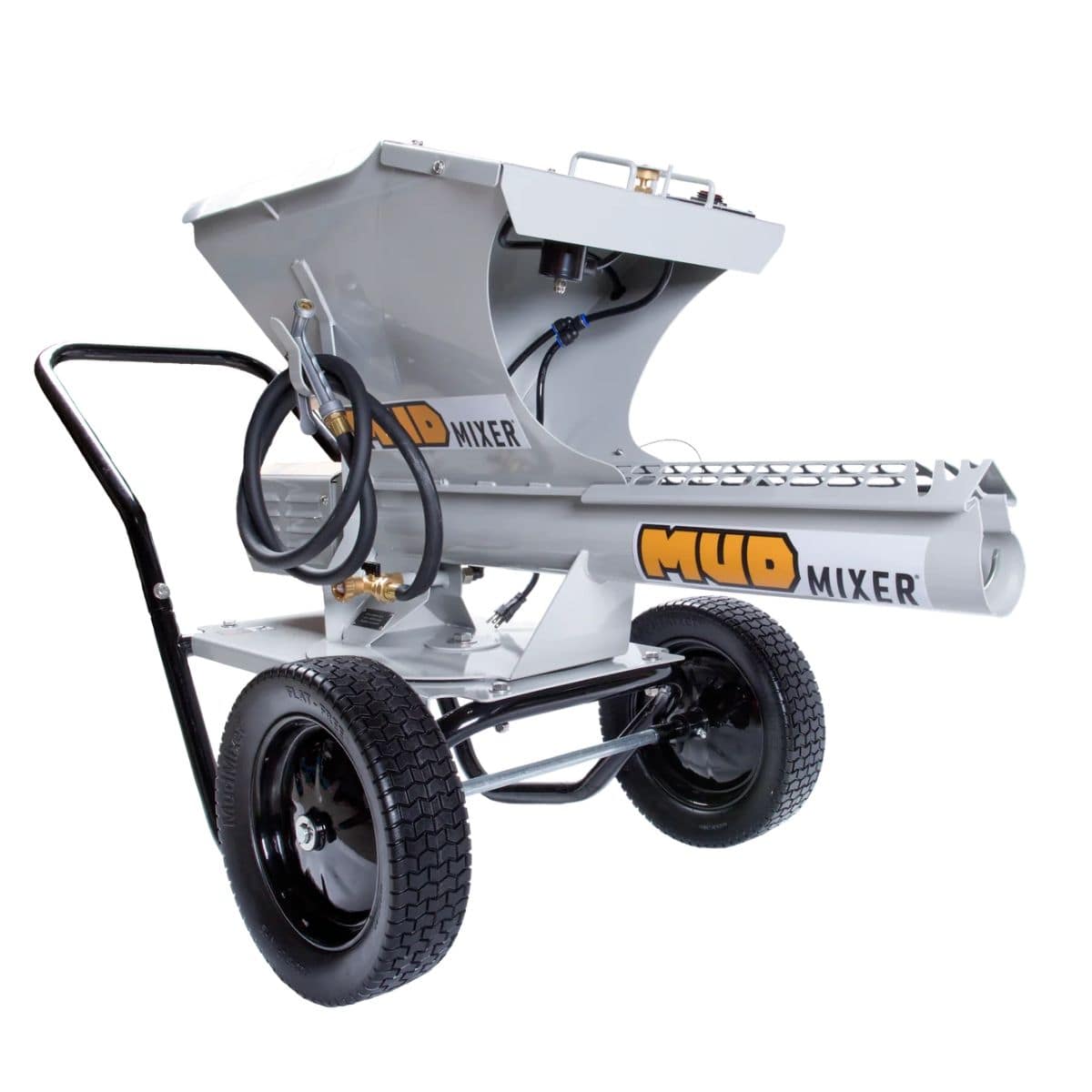 MudMixer - Portable Concrete Mixer - Side View