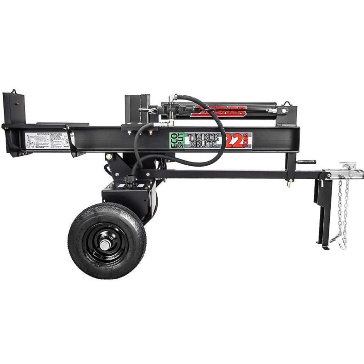 Swisher 22 Ton Electric Full Frame from the Right Side Log Splitter